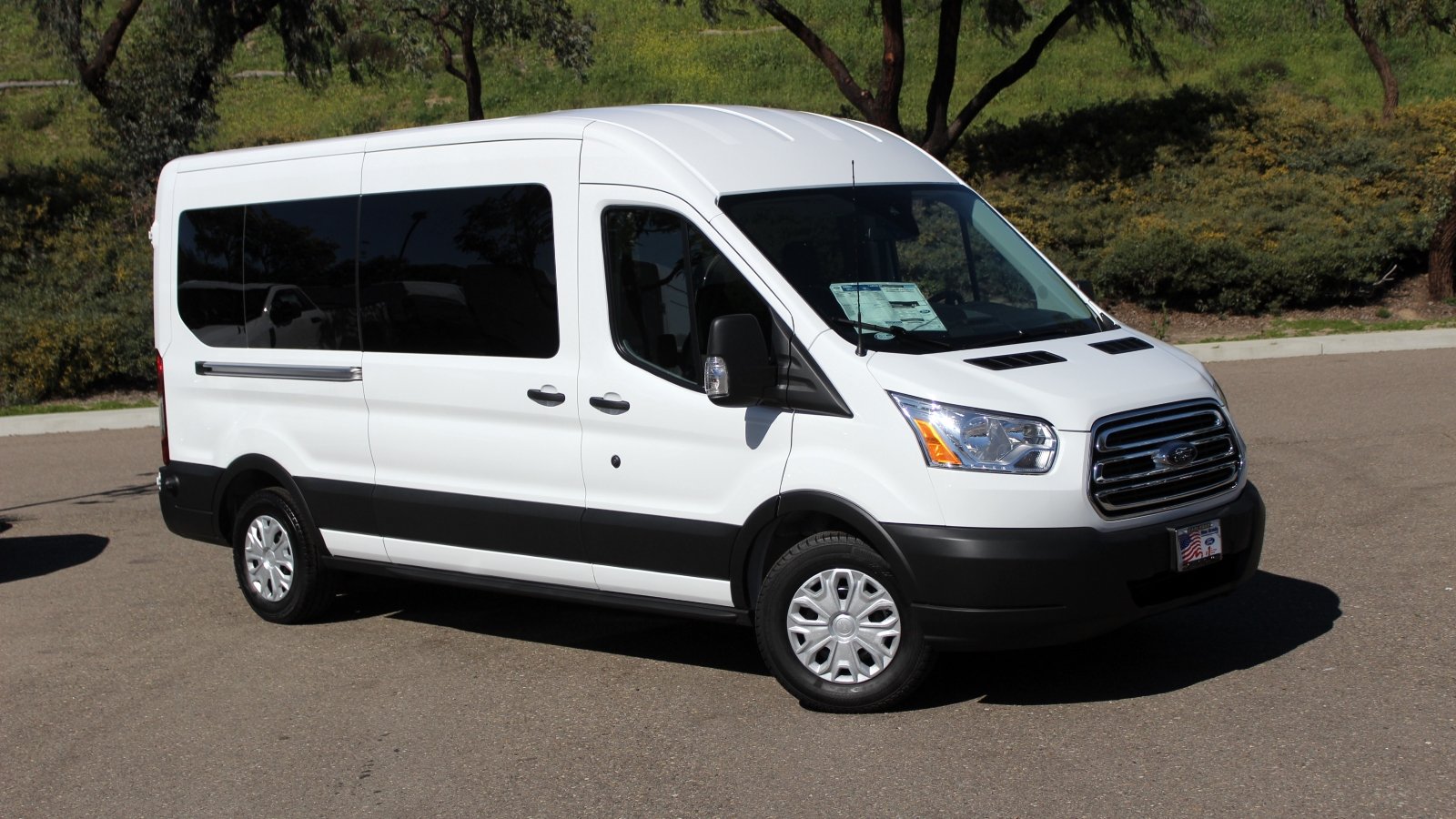 New 2019 Ford Transit Passenger Wagon XLT Full-size Passenger Van in ...