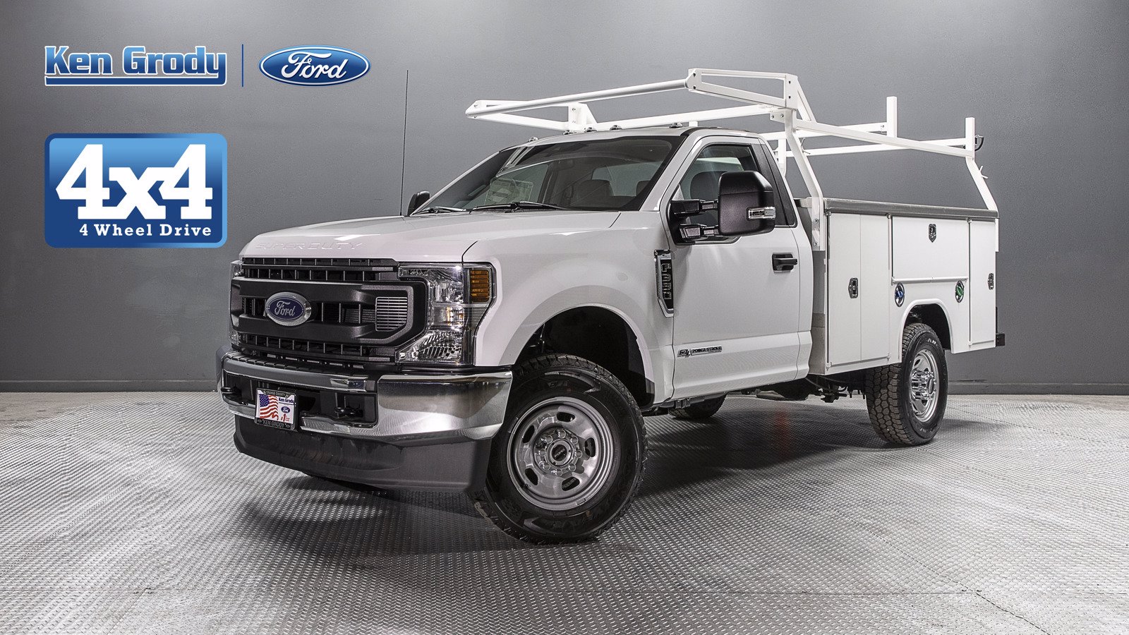 New 2020 Ford Super Duty F-350 SRW XL With 9 Utility Regular Cab ...