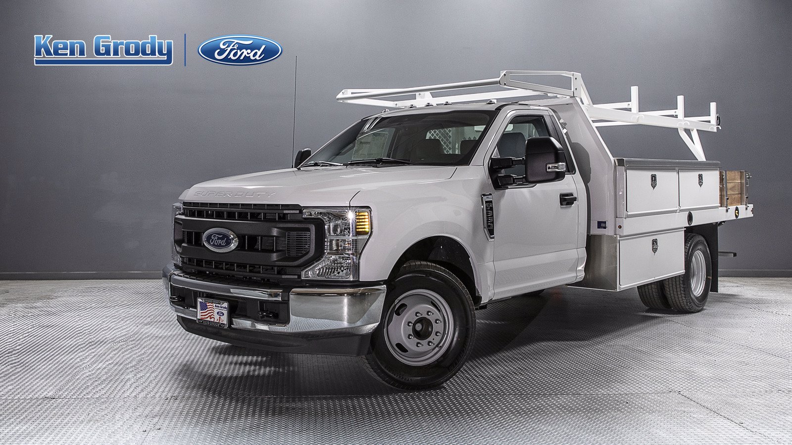 New 2020 Ford Super Duty F-350 DRW XL With 12 Contractor Regular Cab ...