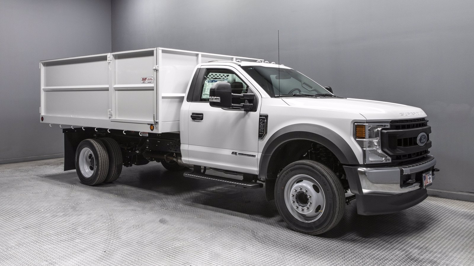 New 2020 Ford Super Duty F-550 DRW XL With 12 Landscape Dump Regular ...