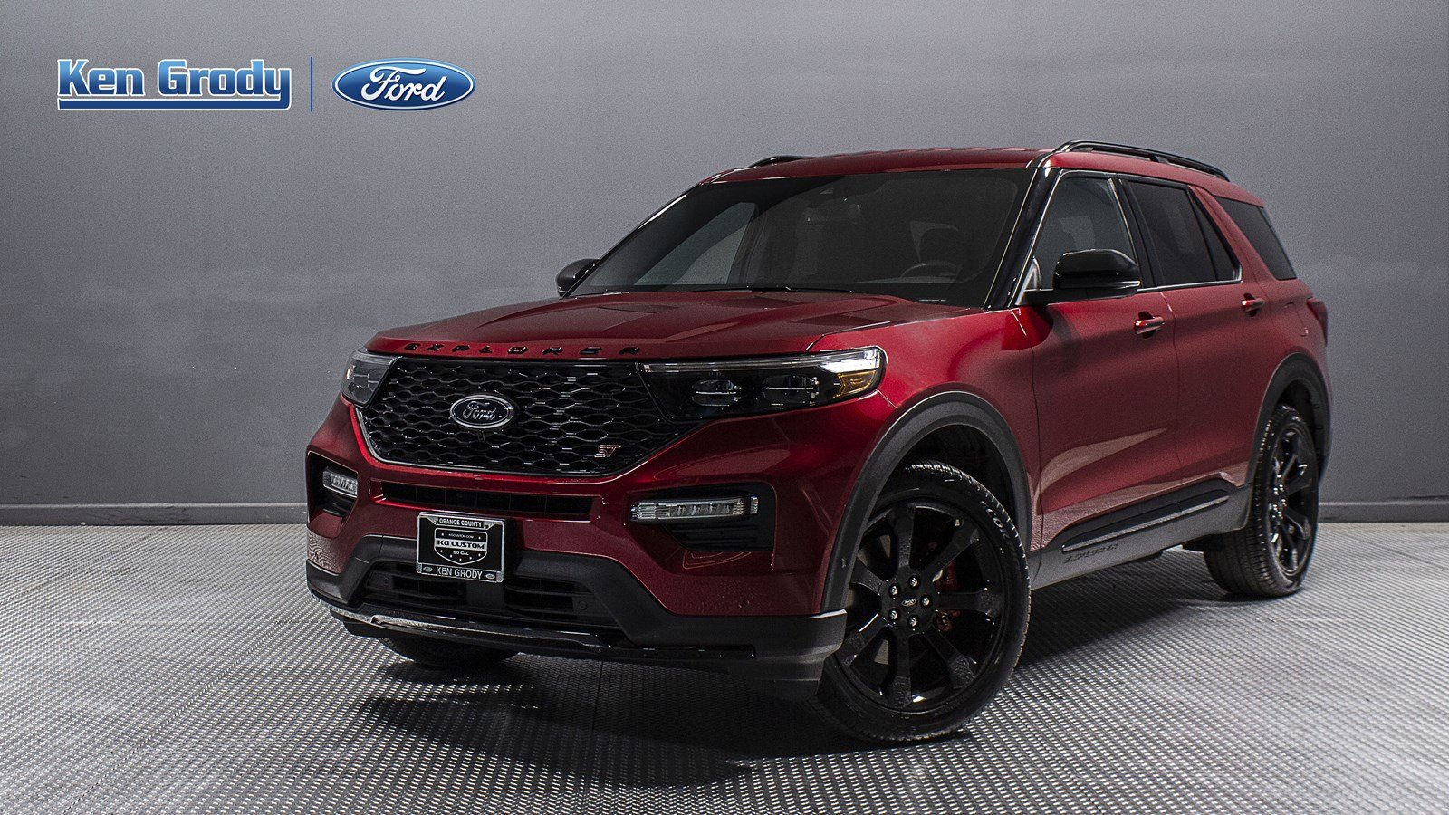 New 2020 Ford Explorer St With Navigation 4wd