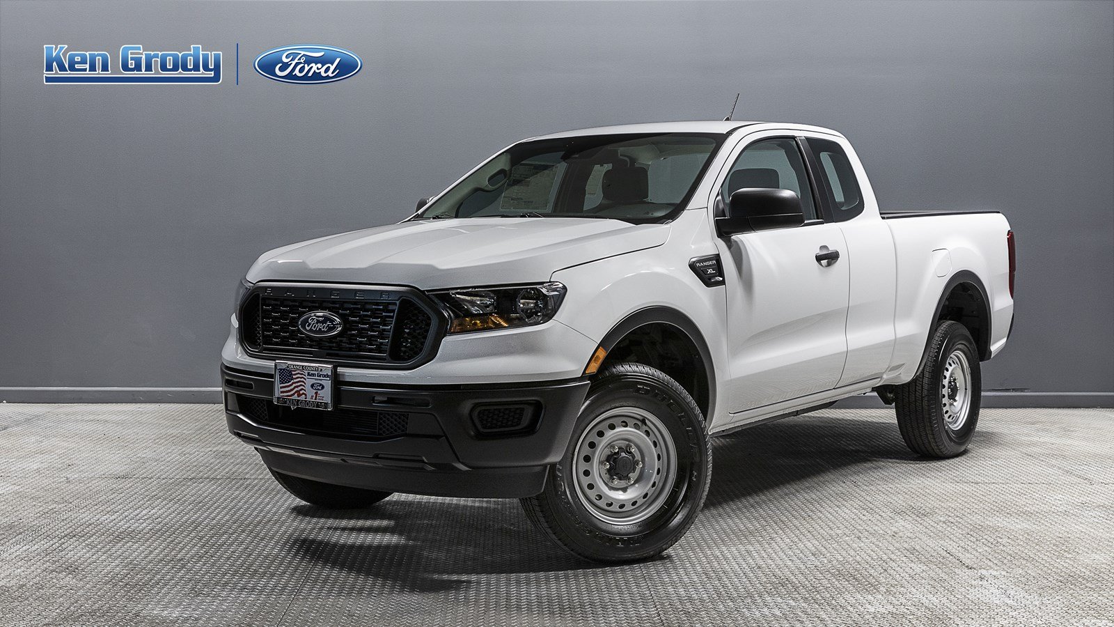 New 2019 Ford Ranger Xl Rwd Extended Cab Pickup