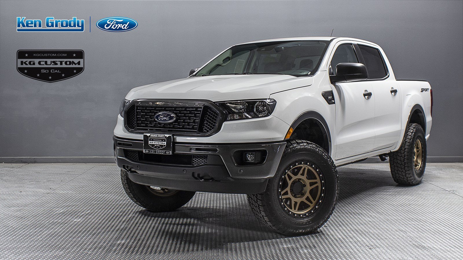 New 2019 Ford Ranger Xlt Rwd Crew Cab Pickup