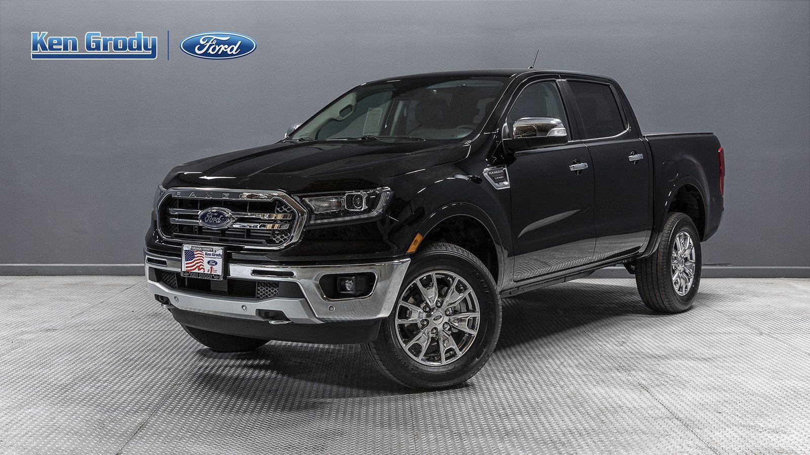 New 2019 Ford Ranger Xlt Rwd Crew Cab Pickup