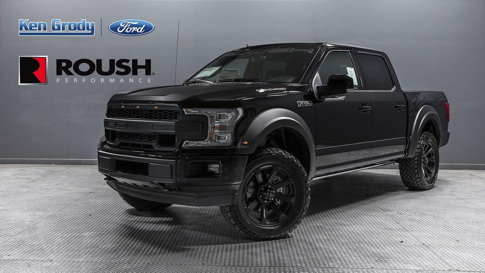 New 2019 Ford F 150 Lariat Roush Supercharged With Navigation 4wd
